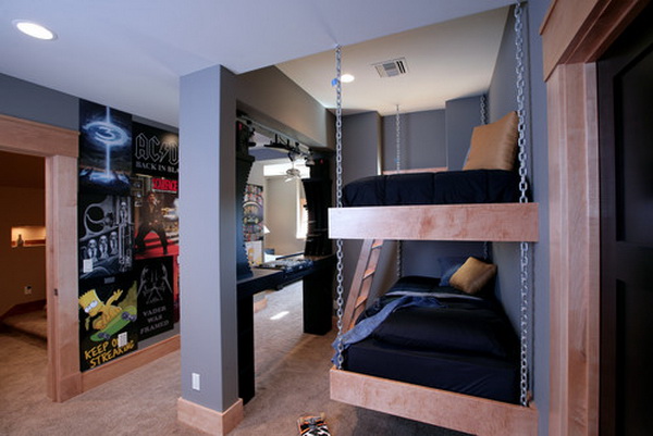 contemporary boys bedroom designs by visbeen associates 