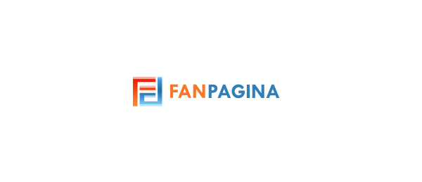 letter f logo design fan pagina 