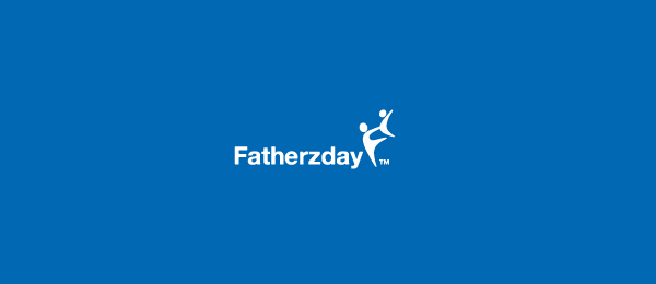 letter f logo design fatherzday 
