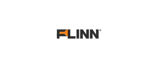 letter f logo design flinn 