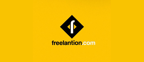 letter f logo design freelantion 