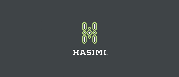 letter h logo design hasimi 
