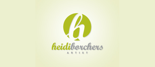 letter h logo design heidi borchers 