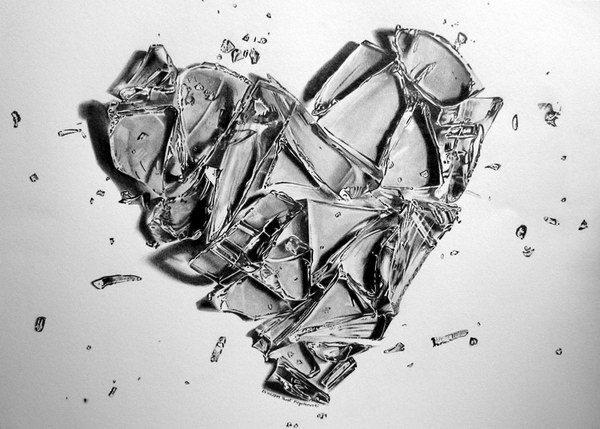 Awesome Pencil Drawings Of Hearts