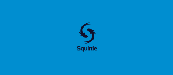 fish logo squirtle s typo 50 