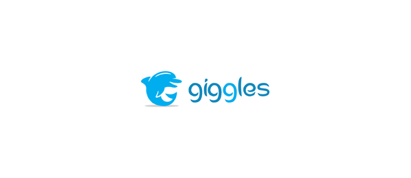 giggles blue fish logo 37 