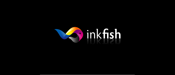 ink fish logo design 33 