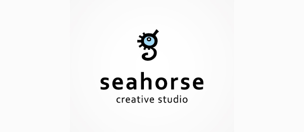 seahorse logo design 7 