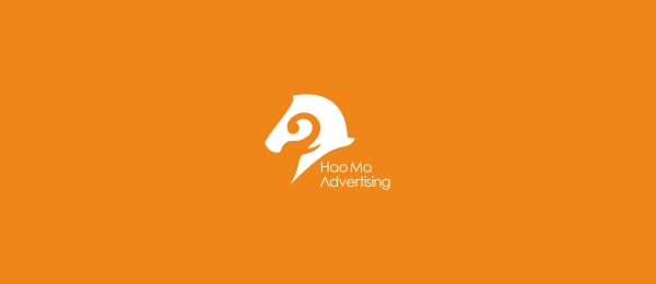 horse logo haoma advertising 33 