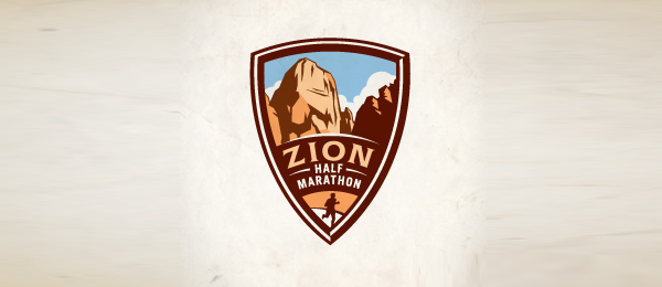 mountain logo zion half 16 
