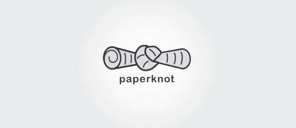 paper knot logo idea 49 