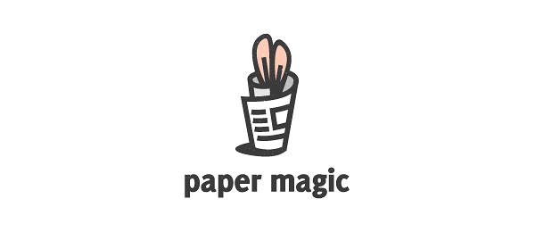 paper magic logo idea 36 