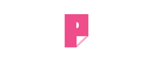 pink paper logo design 6 