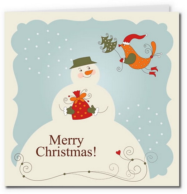 Free Printable Pdf Christmas Cards