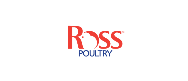 red logo chicken ross poultry 25 