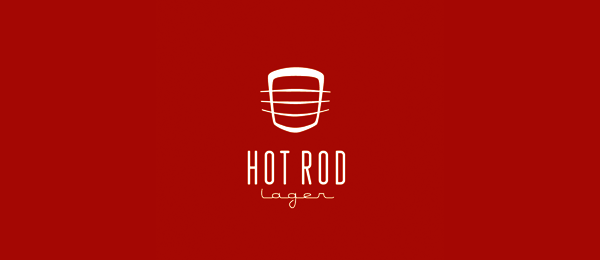 red logo hot rod lager 42 