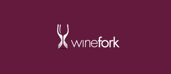 wine fork logo 30 