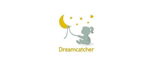 yellow dream catcher logo 46 