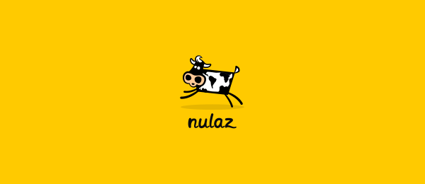 yellow logo cow design 24 