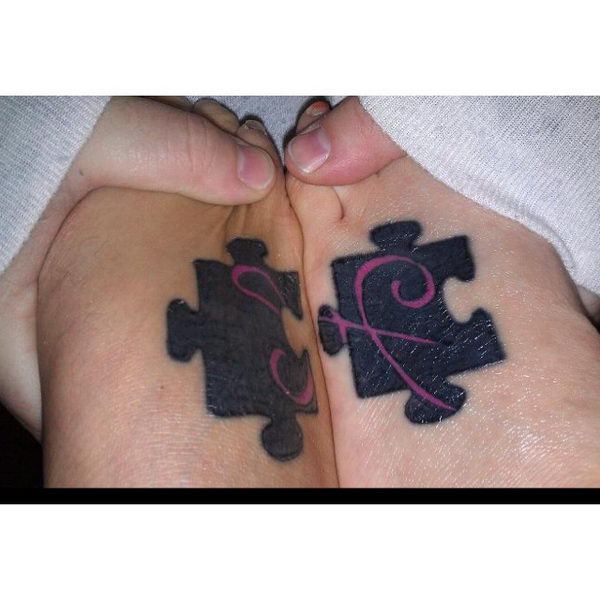 What are puzzle piece tattoos?