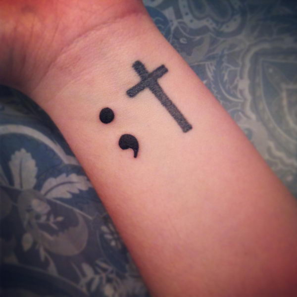 20+ Cute Semicolon Tattoo Design Ideas Hative