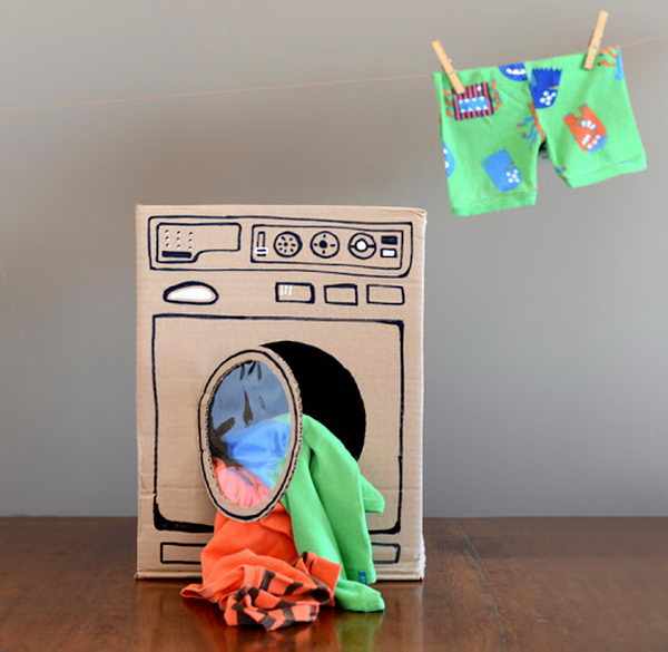 11 homemade washing machine 