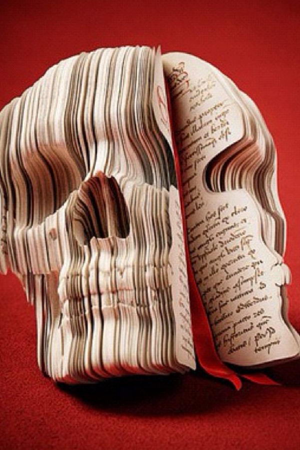 20 Cool Book Sculptures for Inspiration - Hative