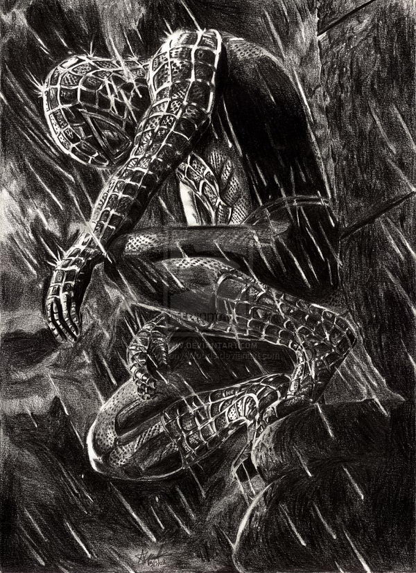 20 Cool Spiderman Drawings - Hative