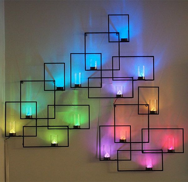 10+ Creative LED Lights Decorating Ideas Hative