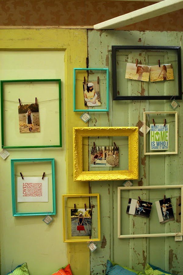 20 Creative Photo Frame Display Ideas - Hative