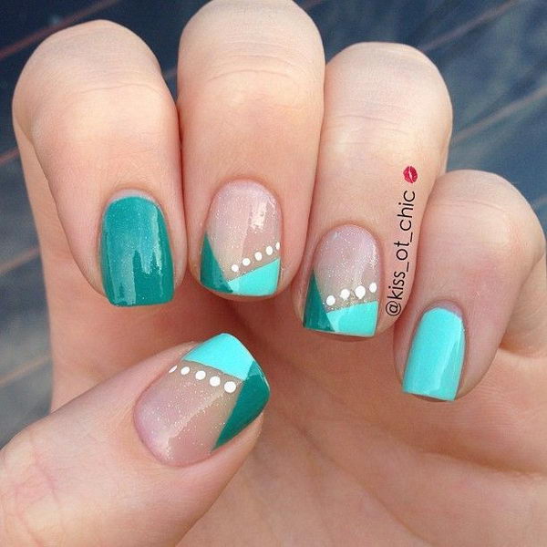 Easy Nail Designs for Beginners. So cute and simple that you can do it