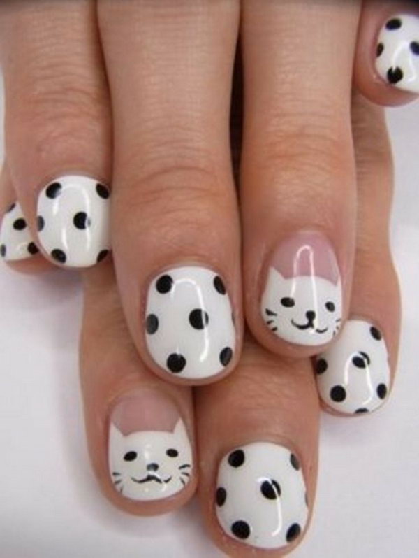 Cute Hello Kitty Nail Art Designs - Hative