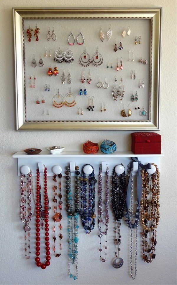 30+ Creative Jewelry Storage & Display Ideas - Hative