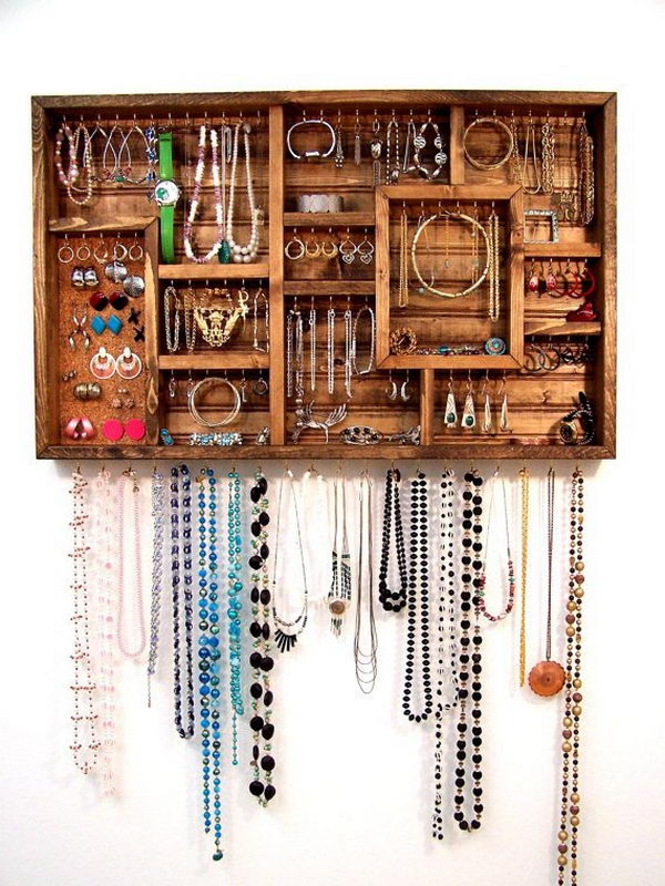 30+ Creative Jewelry Storage &amp; Display Ideas - Hative