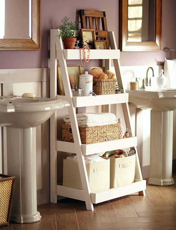 20 Clever Bathroom Storage Ideas - Hative