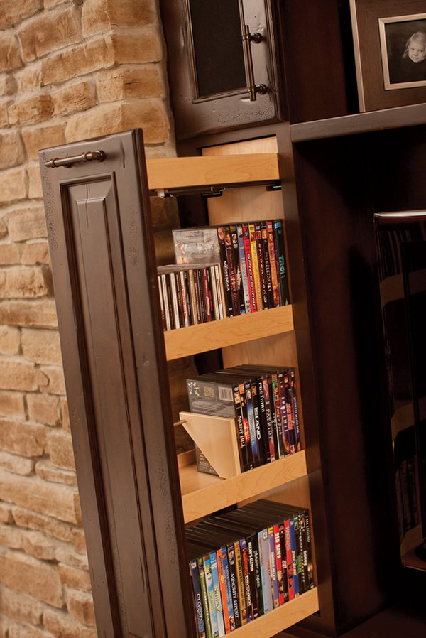 Creative DIY CD and DVD Storage Ideas or Solutions Hative