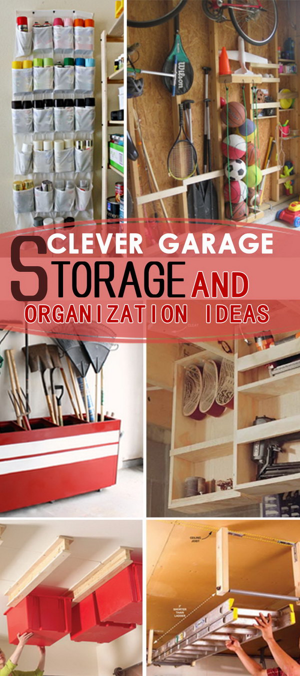 Clever Garage Storage and Organization Ideas! 