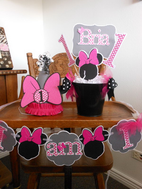 Cute Minnie Mouse Party Ideas for Kids - Hative