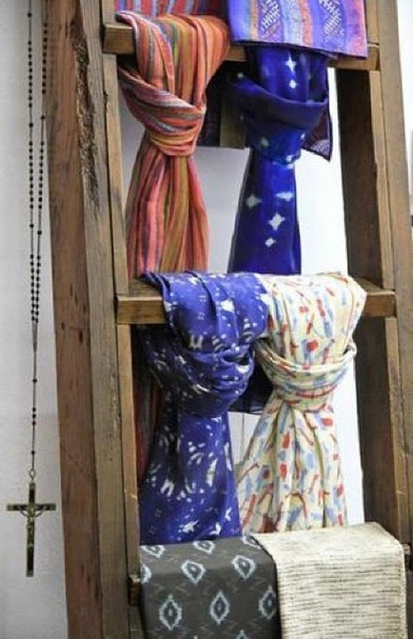 30 Creative Scarf Storage & Display Ideas - Hative