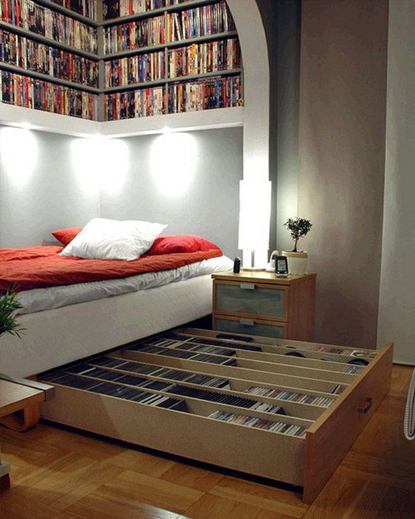 Creative Under Bed Storage Ideas for Bedroom Hative