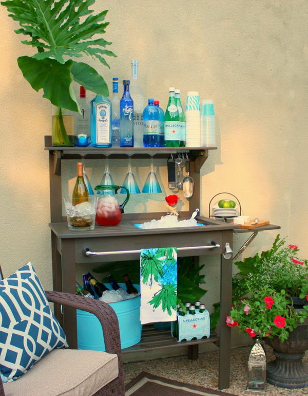 DIY Drink Stations - The Idea Room