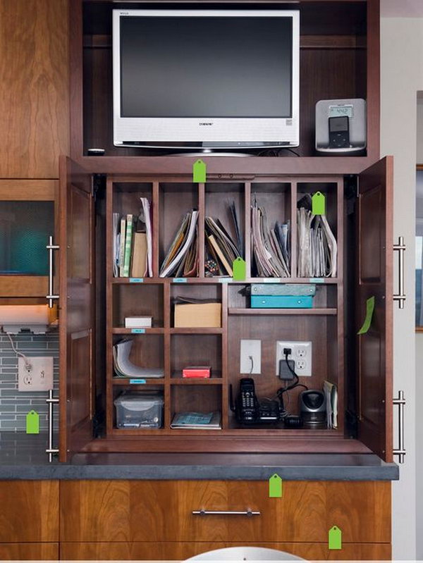 25 Creative Ways to Organize Your Family's Electronics - Hative
