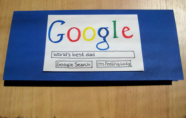 Google Search Father's Day Card 