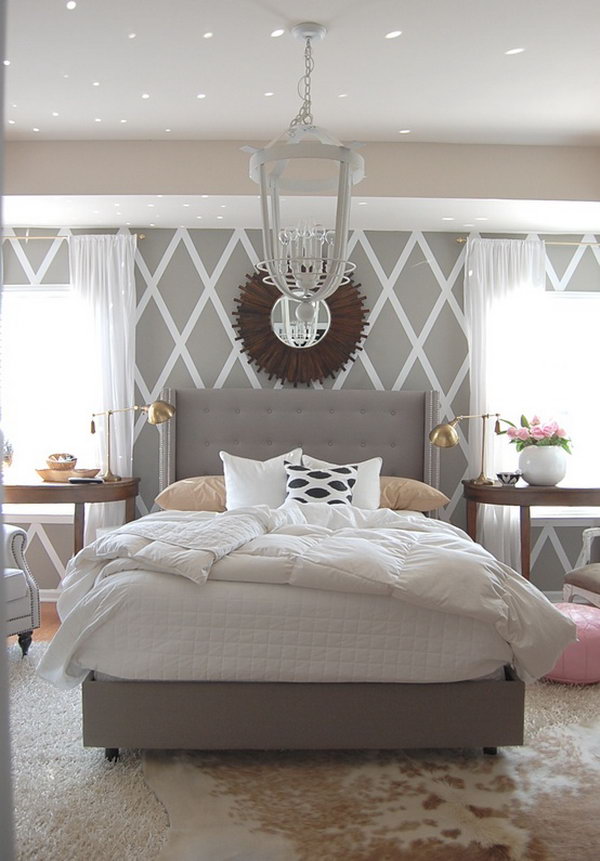 bedroom master paint gray painting colors grey walls pretty neutral hative idea source