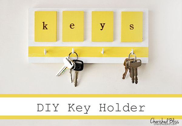 20+ DIY Key Holder Ideas — Creative Living