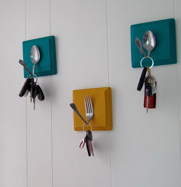 Diy wooden key holder for online wall