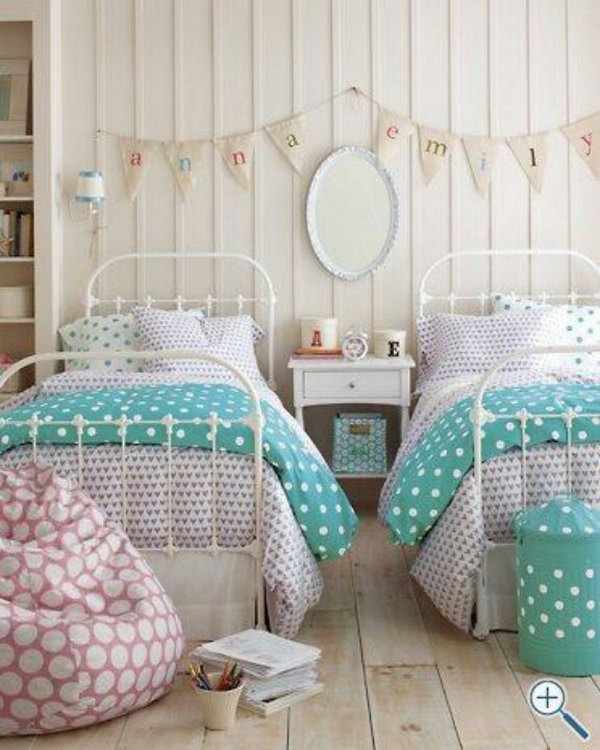 40+ Cute and InterestingTwin Bedroom Ideas for Girls - Hative