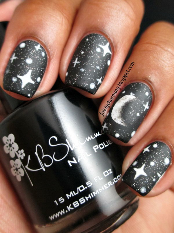 50+ Cool Star Nail Art Designs With Lots of Tutorials and Ideas Hative