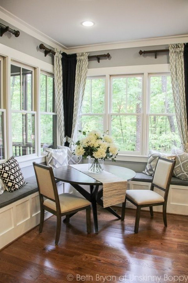 Beautiful and cozy breakfast nooks hative