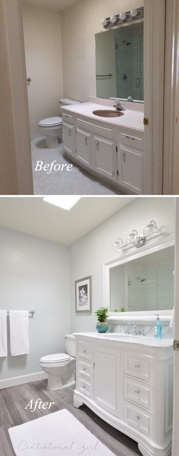 Before and After: 20+ Awesome Bathroom Makeovers - Hative